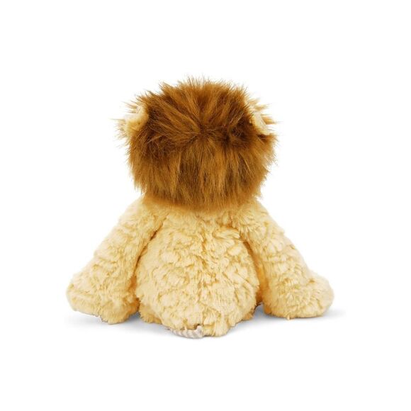 DEMDACO Lion 12 Inch Yellow and Brown Polyester and Acrylic Childrens Plush Stuf - Picture 6 of 6
